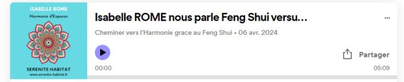 FENG SHUI et ZEN podcast CHEMINER VERS L HARMONIE